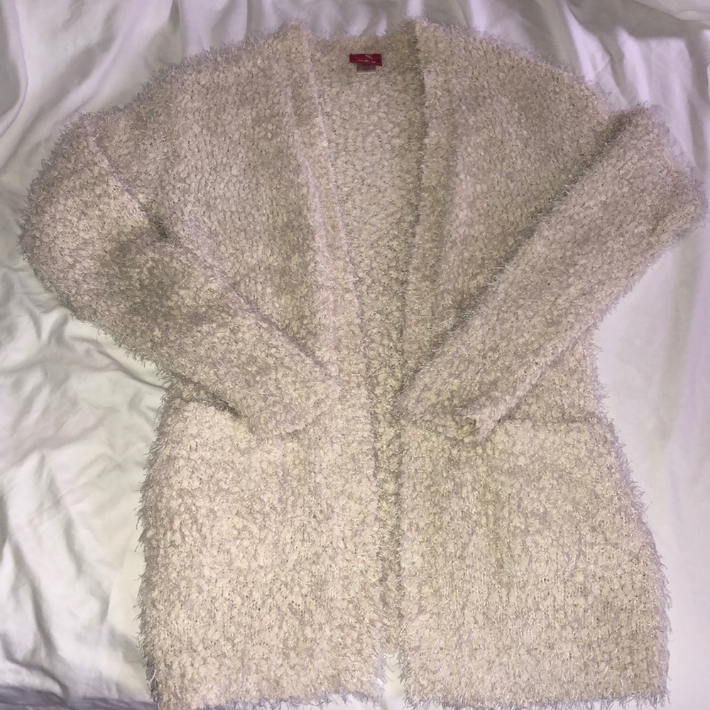 Daytrip Fuzzy Cream Sweater
